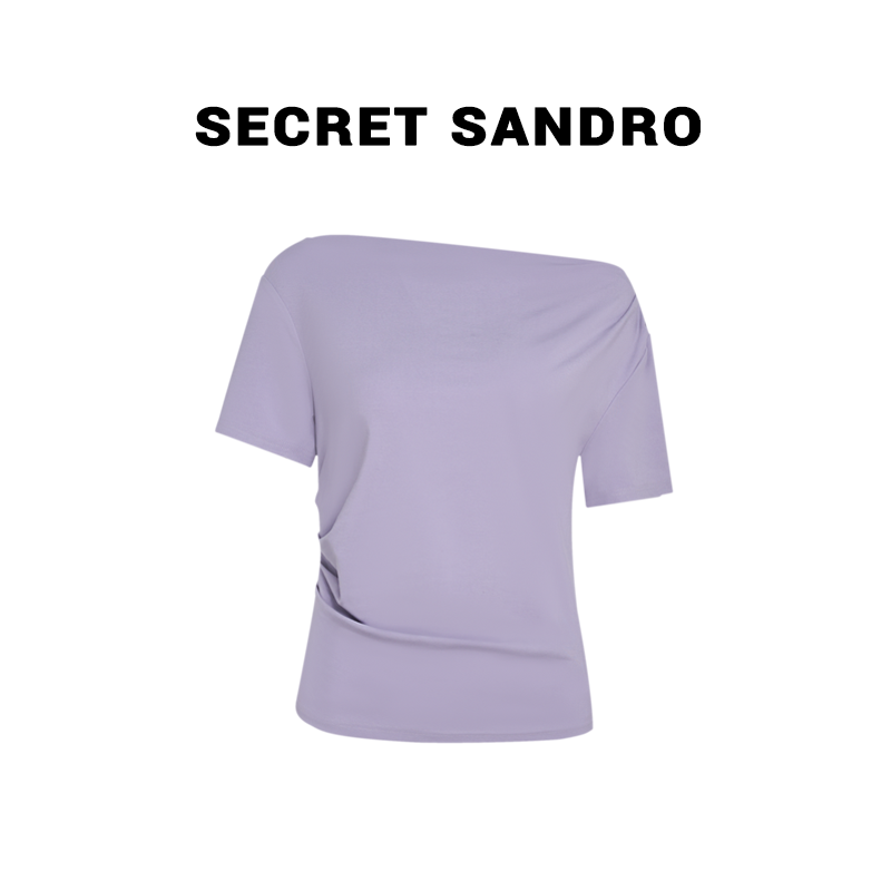 【斜肩T】【多娜&Secret Sandro粉丝专享】体恤 T55293028N