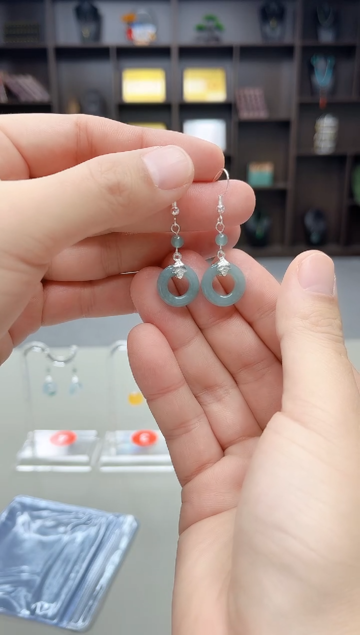 未镶嵌翡翠耳饰X34