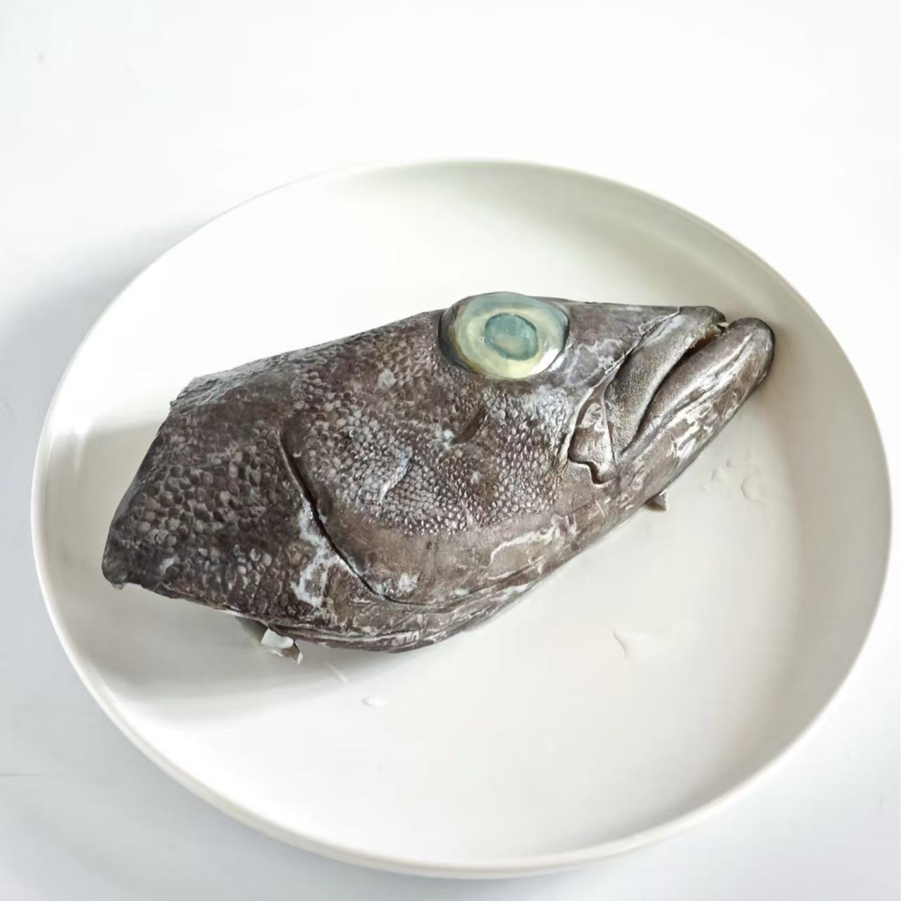 【雪鱼头】顺丰包邮鳕鱼头味道鲜美开片方便烹饪 