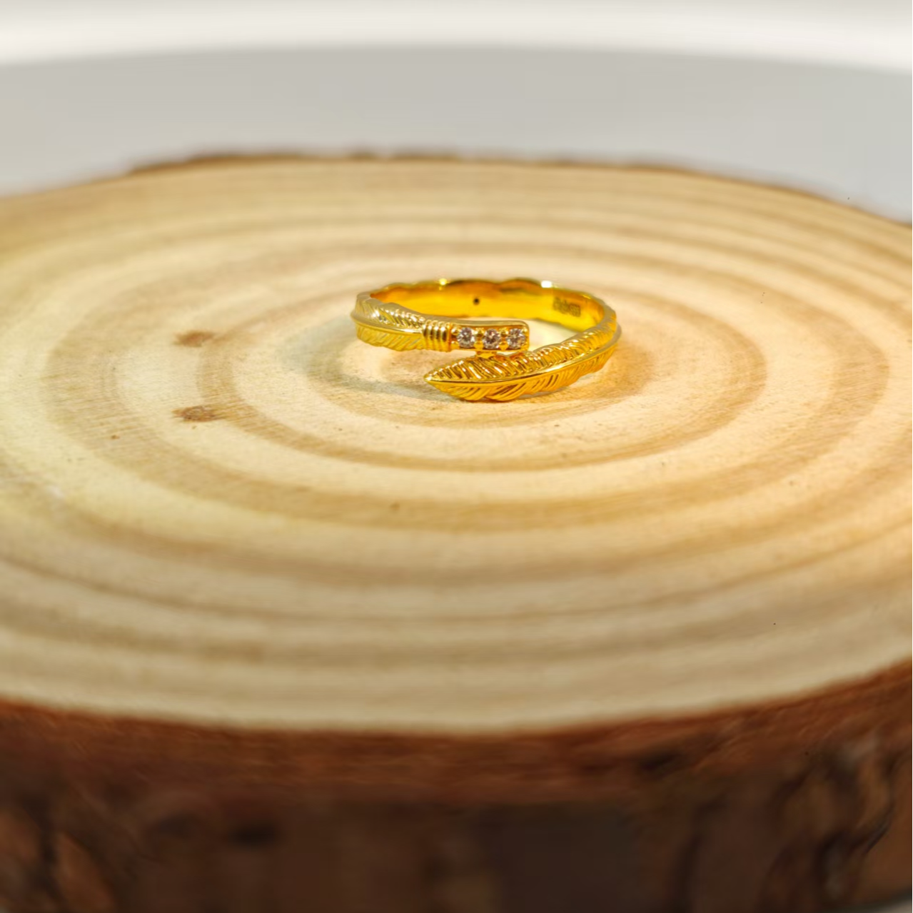 【付付专属】足金999 羽毛配件 6D工艺 双12大促圣诞节