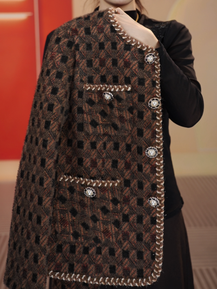 2025新款设计师法式轻奢小香风短款女士外套W23-南曦