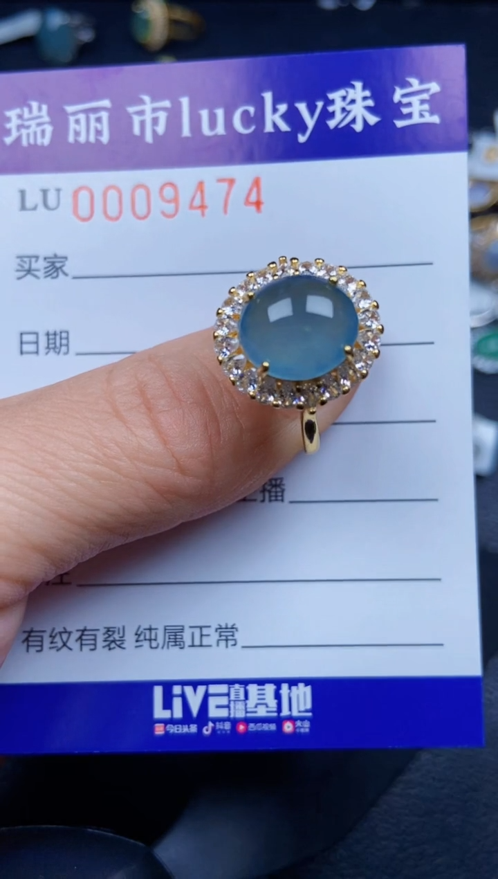 【闪购商品】翡翠颈饰银S925镶嵌9474