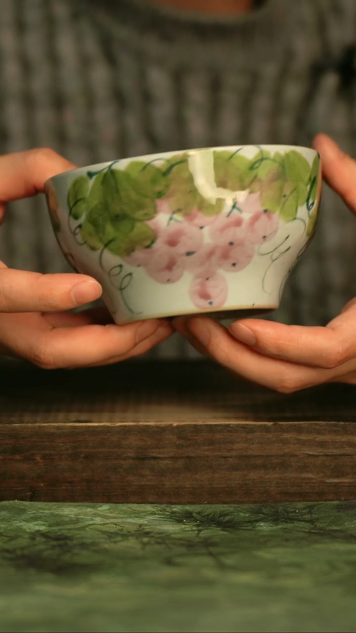 青诗集手工手绘瓷器青诗集手工手绘瓷器