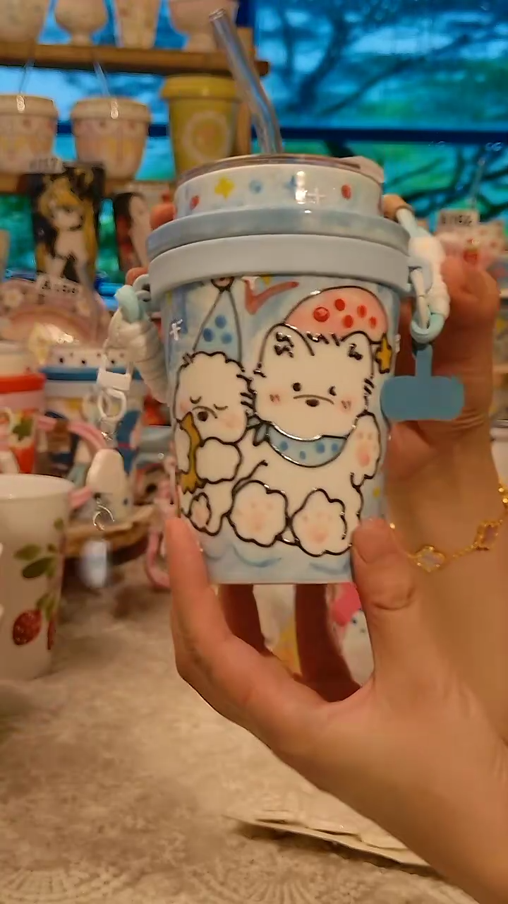 陶瓷景德镇手绘陶瓷杯