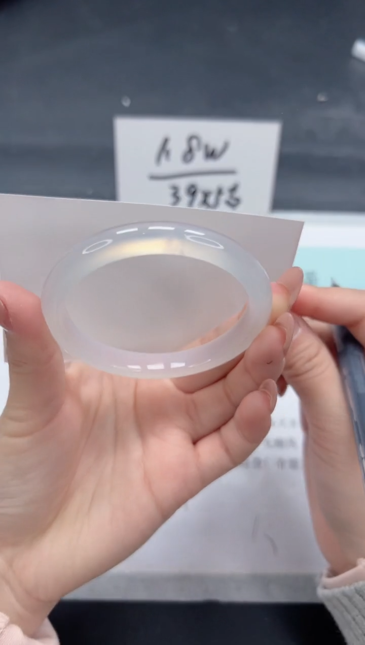 【闪购商品】石英质玉手镯未镶嵌A159-55