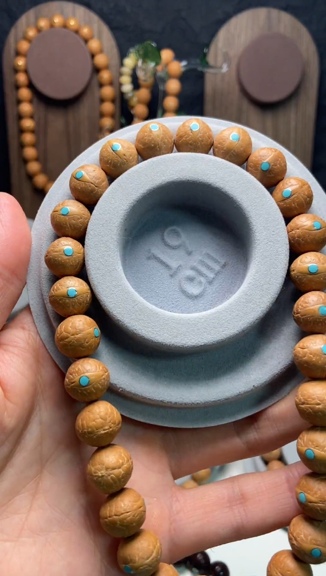 手串凤眼菩提12松钉手持