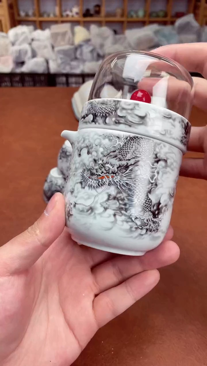 【闪购商品】摆件高端瓷器易仟杯茶器