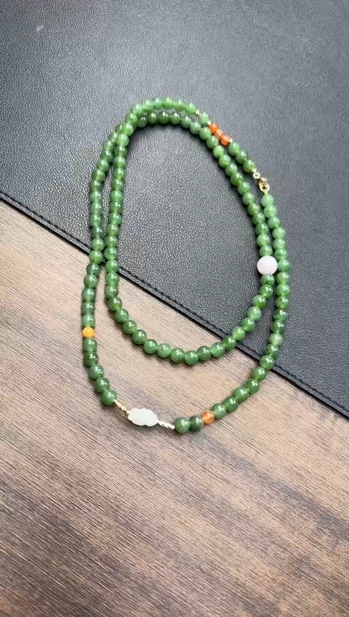 【闪购商品】和田玉颈饰未镶嵌MM-1和田玉项链【多样性发其一】