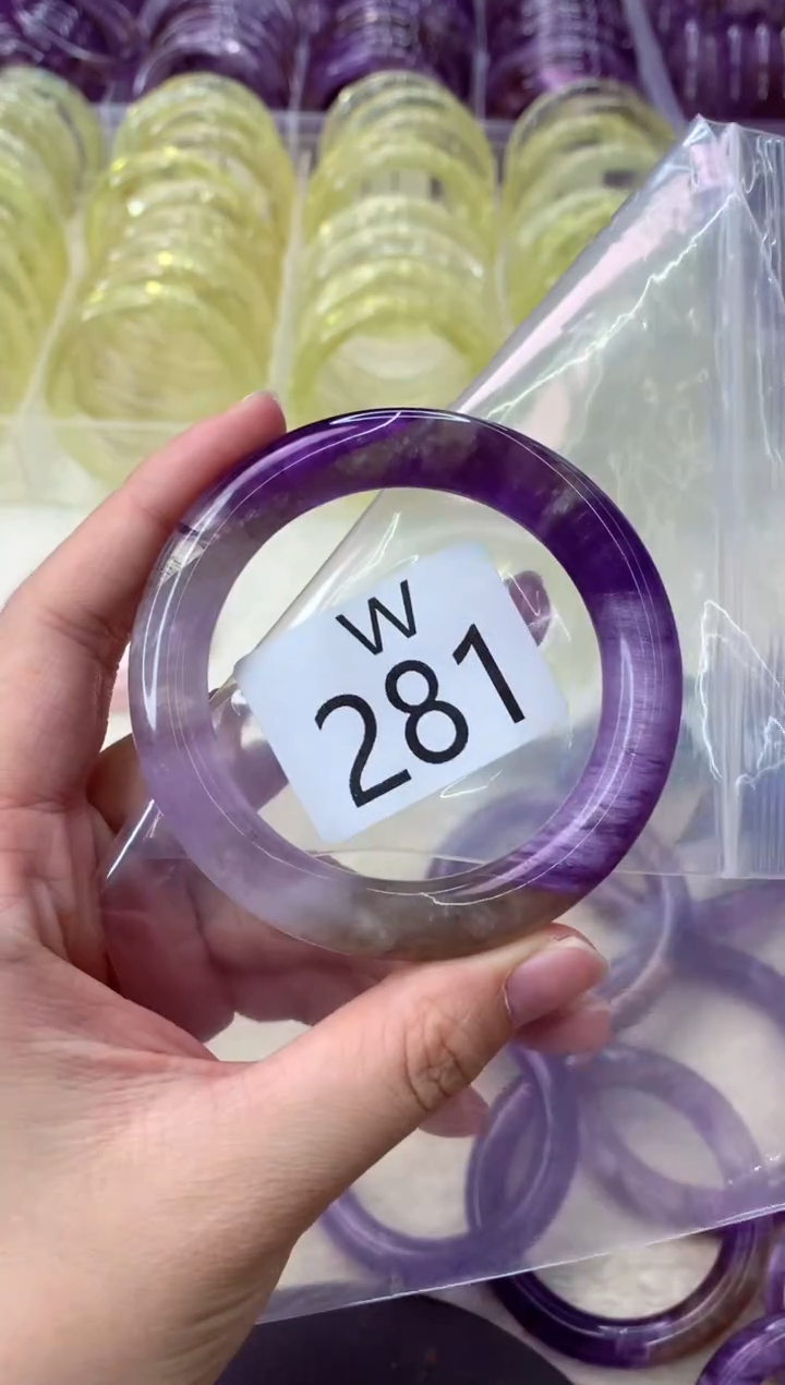 未镶嵌手镯水晶W281-54