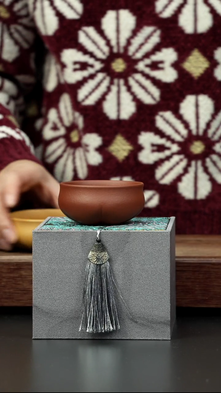 紫砂茶壶中槽清 全手海棠杯