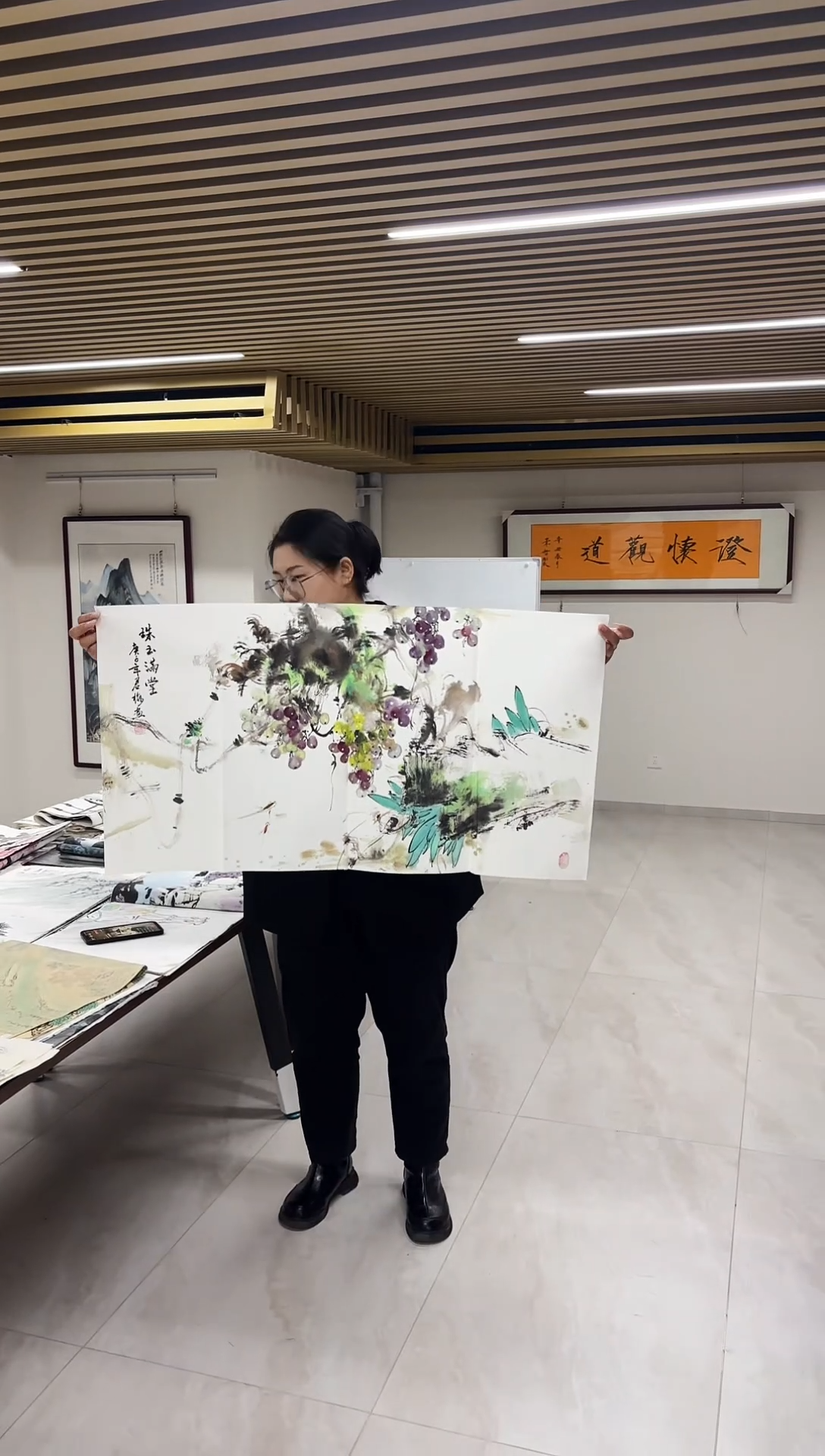 国画丹青专属福利-君梅葡萄