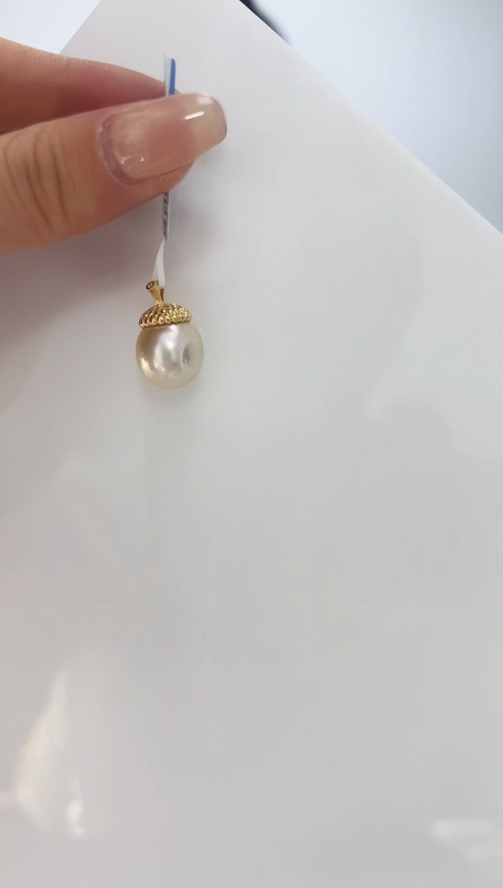 【闪购商品】海水珍珠DA银S925镶嵌吊坠 J167