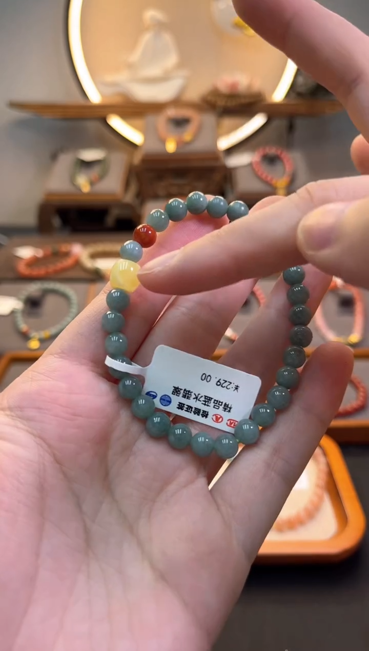 【闪购商品】翡翠手链未镶嵌货号851