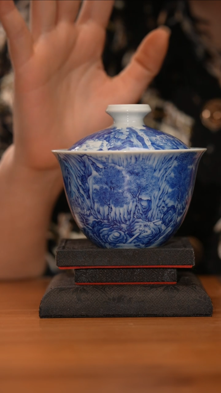 【闪购商品】杯问山格古精美茶器