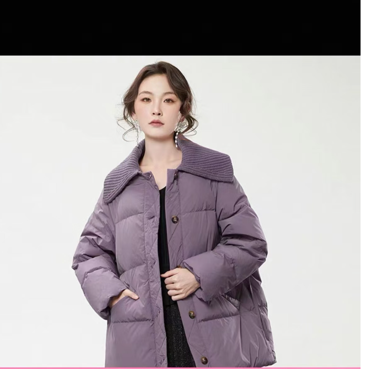 短款时尚百搭加厚保暖韩版秋冬羽绒服DK10