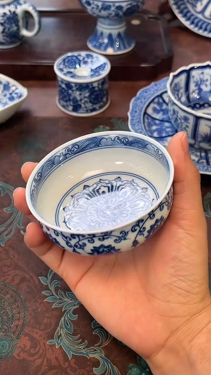 佰*镹曰陶手工手绘柴窑制作