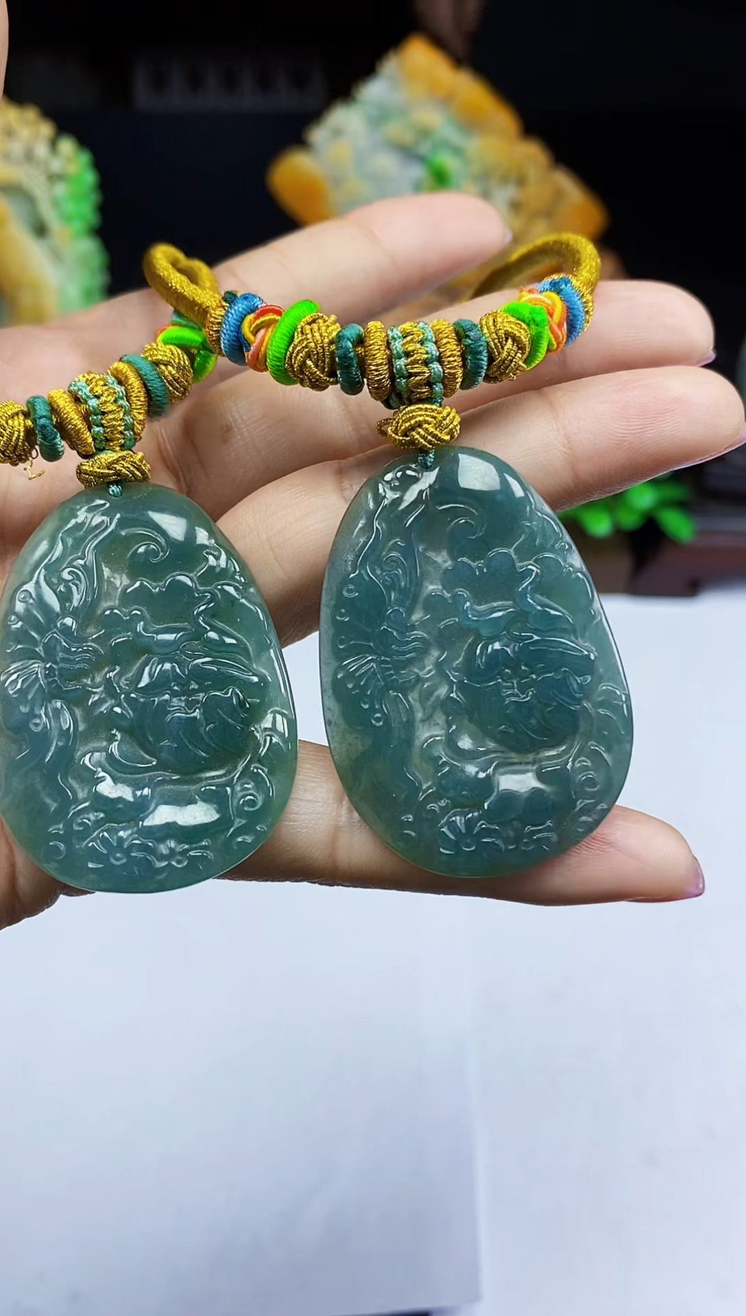 【闪购商品】翡翠颈饰未镶嵌翡翠A货多样发