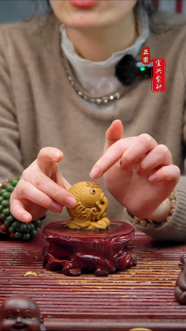 紫砂茶宠宜兴紫砂茶宠摆件