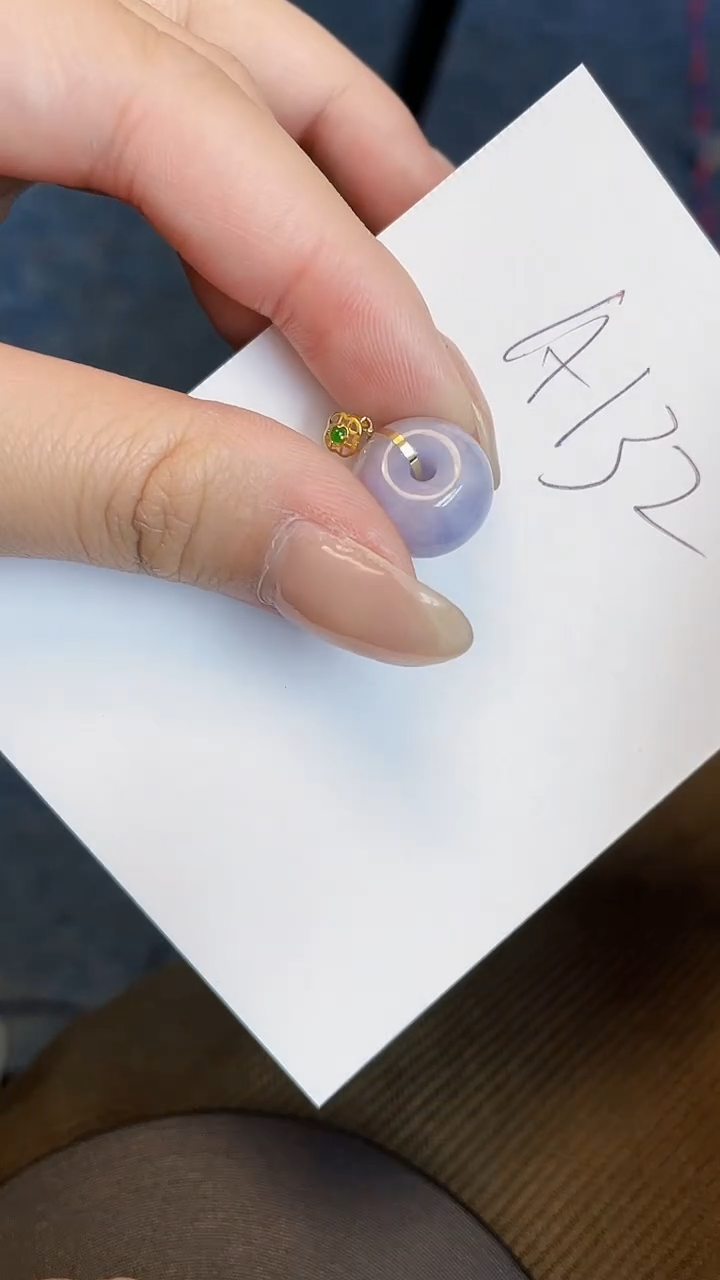 【闪购商品】翡翠颈饰18K金镶嵌00000000