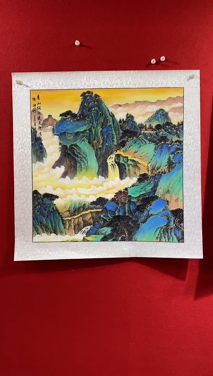 国画国画NYQ杰牛云勤老师作品