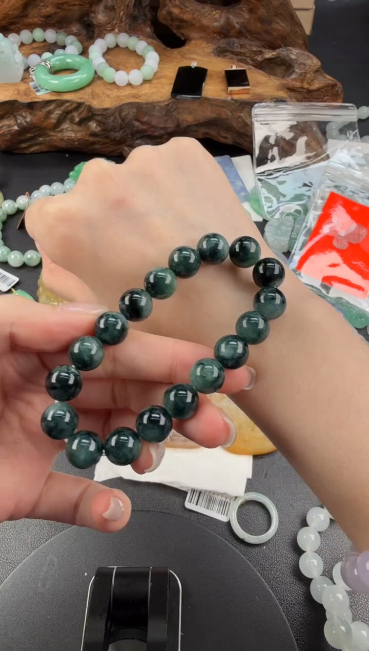 未镶嵌手串翡翠翡翠饰品-243