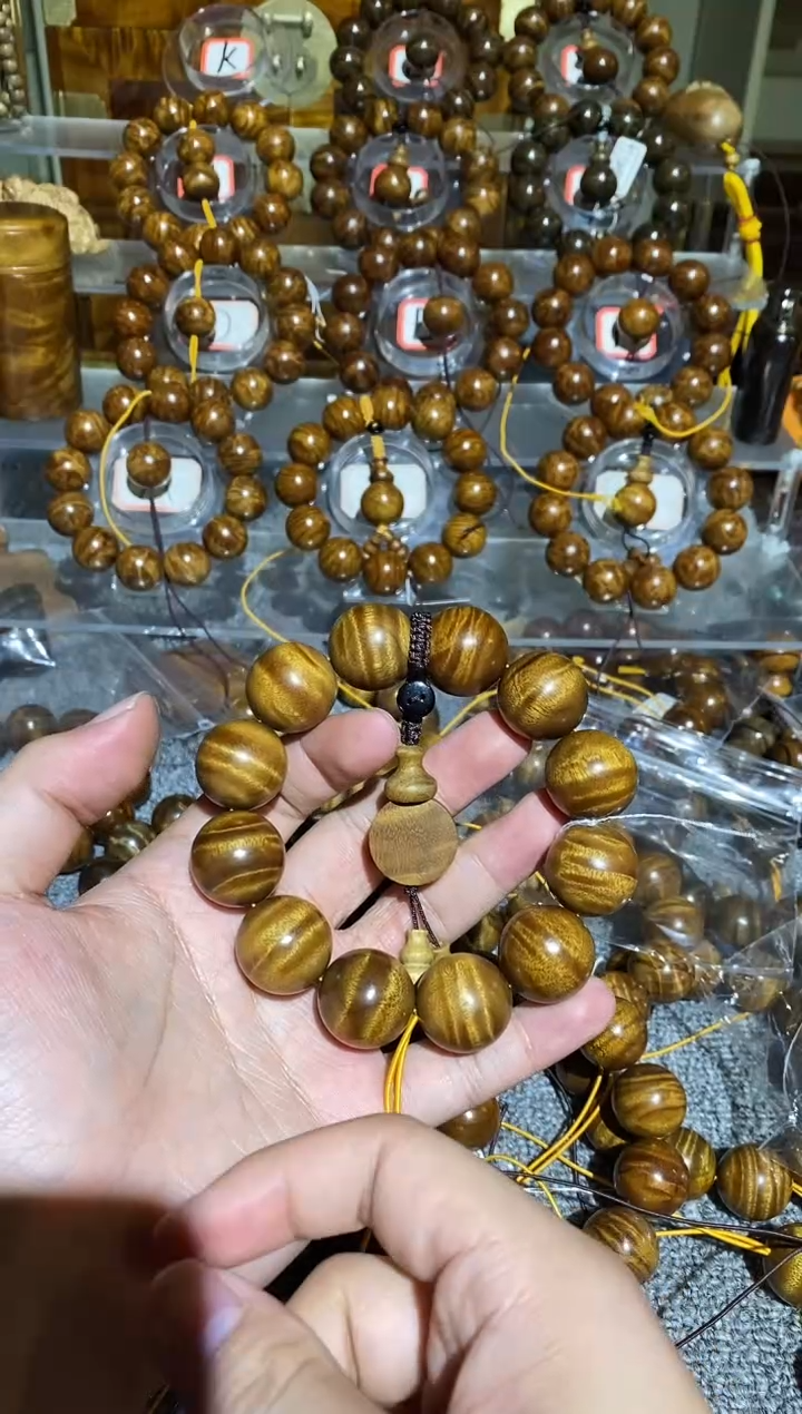 【闪购商品】楠木（金丝楠）手串/手链小叶桢楠水波纹2.0手串