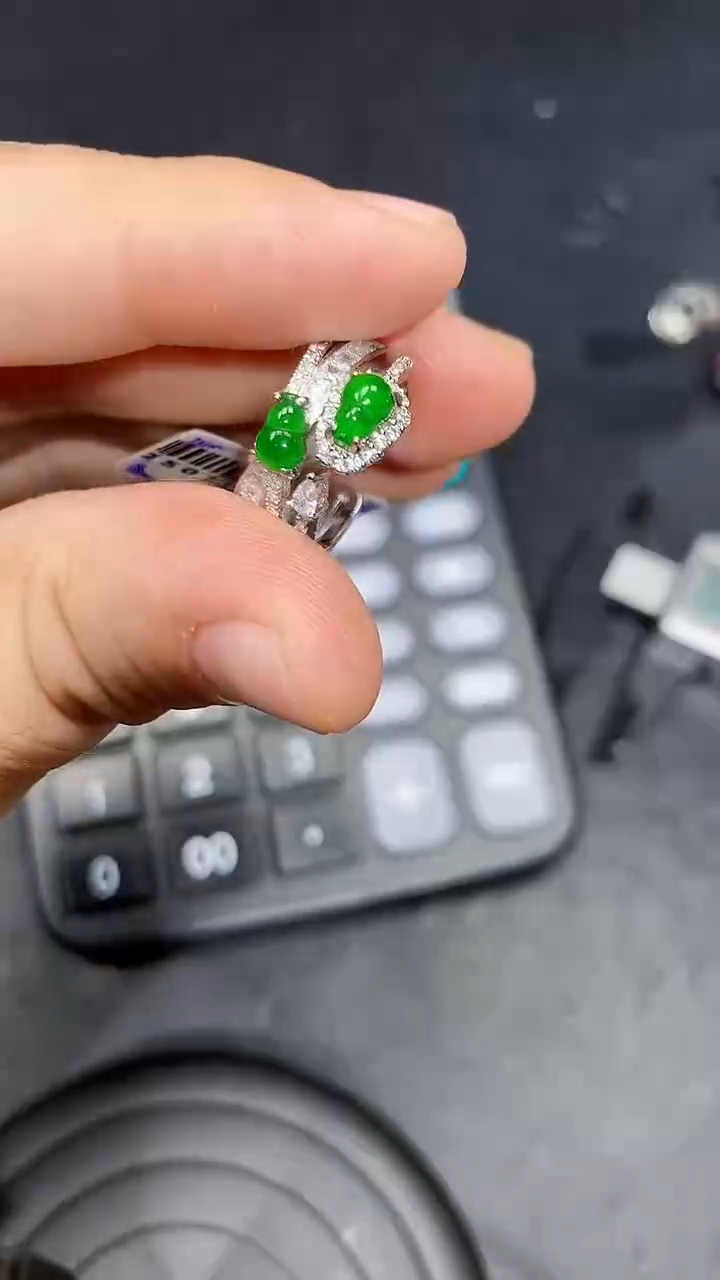 【闪购商品】定制翡翠未镶嵌46定制翡翠多样性发其一