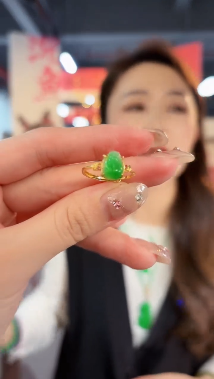 【闪购商品】翡翠戒指未镶嵌 缅料A货/支持复检/一件