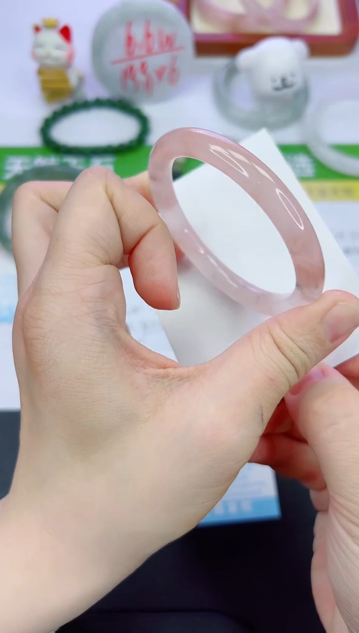 【闪购商品】石英质玉手镯未镶嵌328-54.8