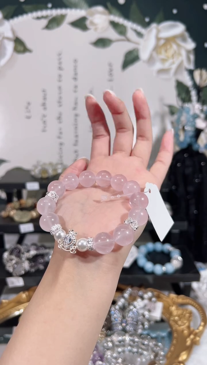 【闪购商品】水晶手链未镶嵌天然水晶默认微瑕 多样性发货发其一