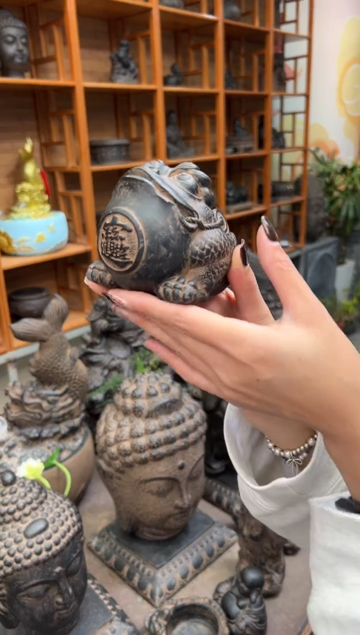 陶土【火山泥】五财金蟾