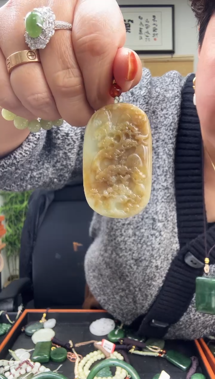 颈饰未镶嵌和田玉82