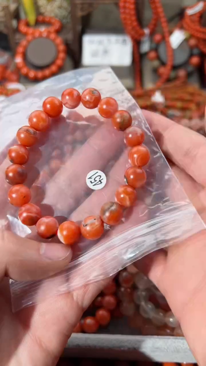 【闪购商品】南红玛瑙手串未镶嵌10
