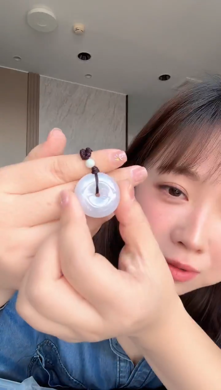 项链未镶嵌翡翠1号平安扣  多样性发1