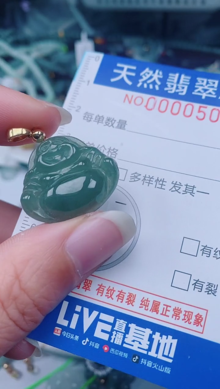 颈饰未镶嵌翡翠00000507