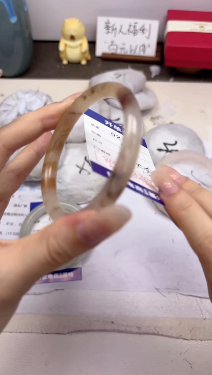 石英质玉手镯未镶嵌21-紫罗兰-圈口