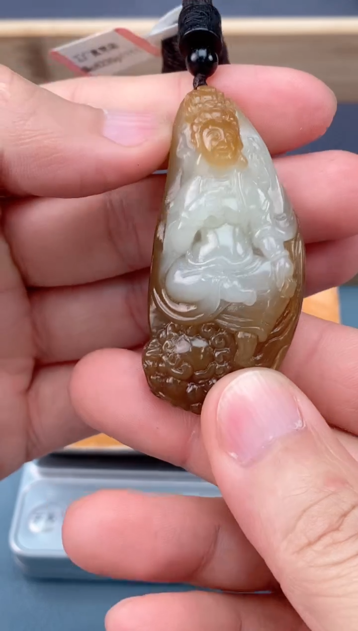 和田玉未镶嵌颈饰125