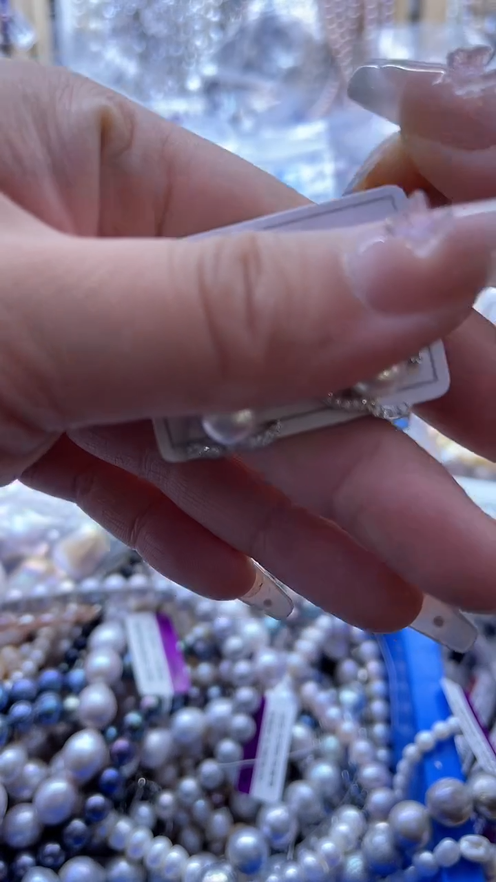 【闪购商品】淡水珍珠耳饰未镶嵌818