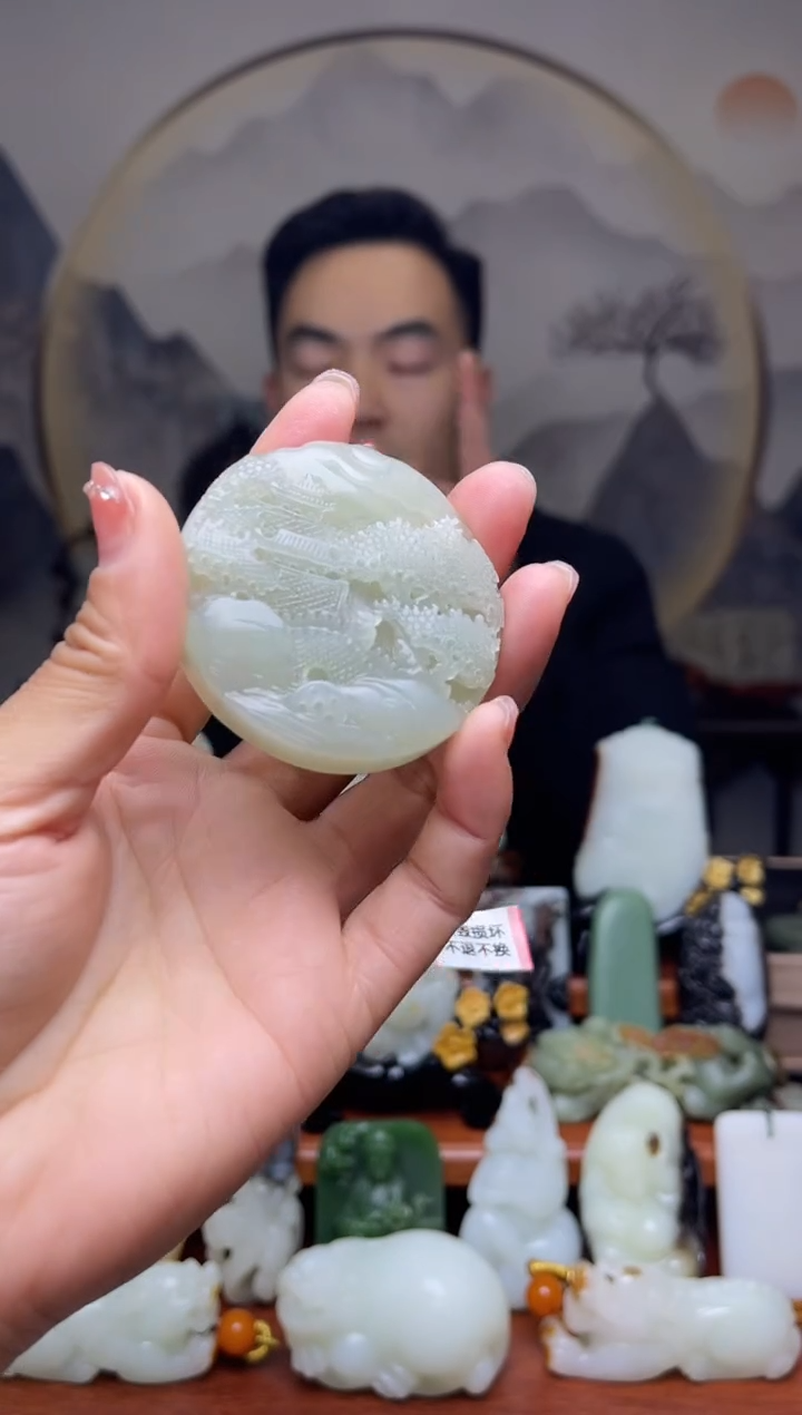【闪购商品】和田玉吊坠未镶嵌20