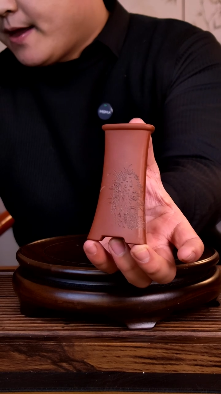 紫砂花盆紫砂花盆-内口3.5-8.5