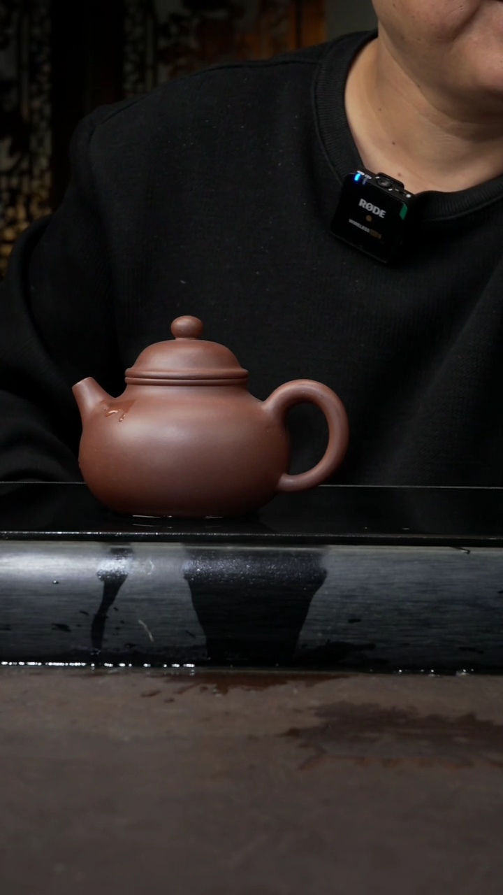 【闪购商品】紫砂茶壶底槽清 容天 240cc 011