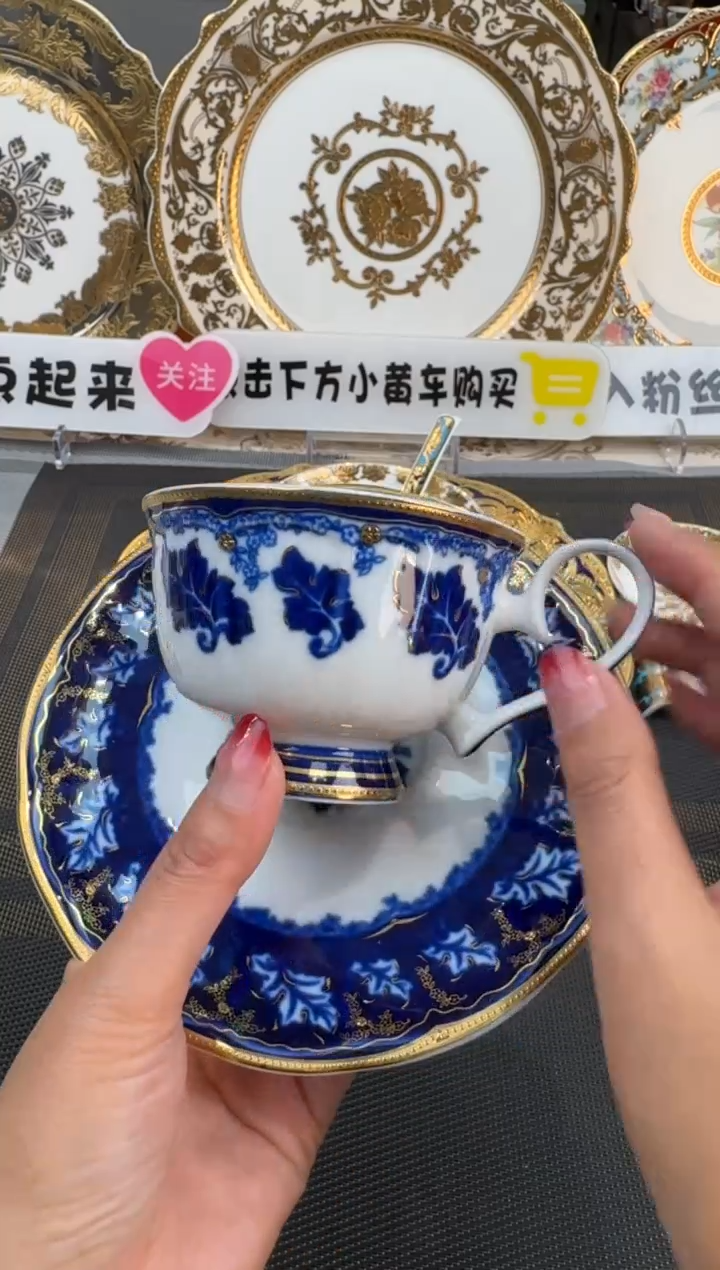 【闪购商品】瓷片200cc一杯一碟  微瑕  福利价