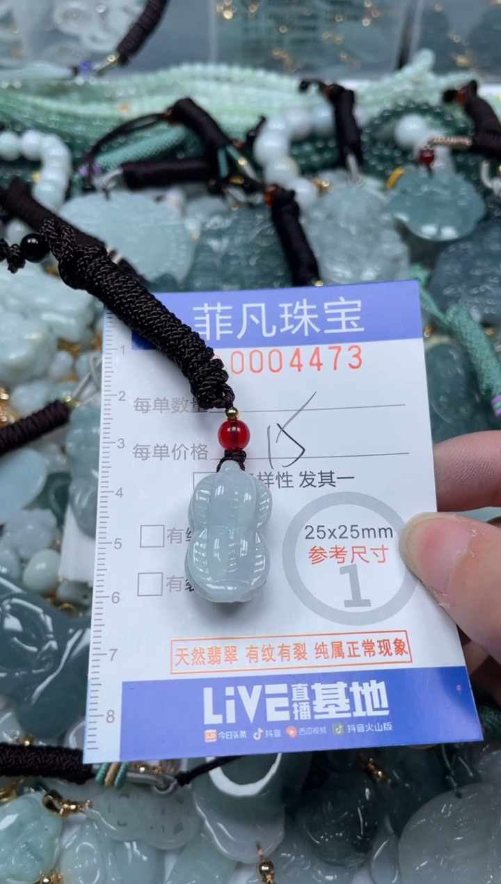 【闪购商品】翡翠颈饰未镶嵌00..4473