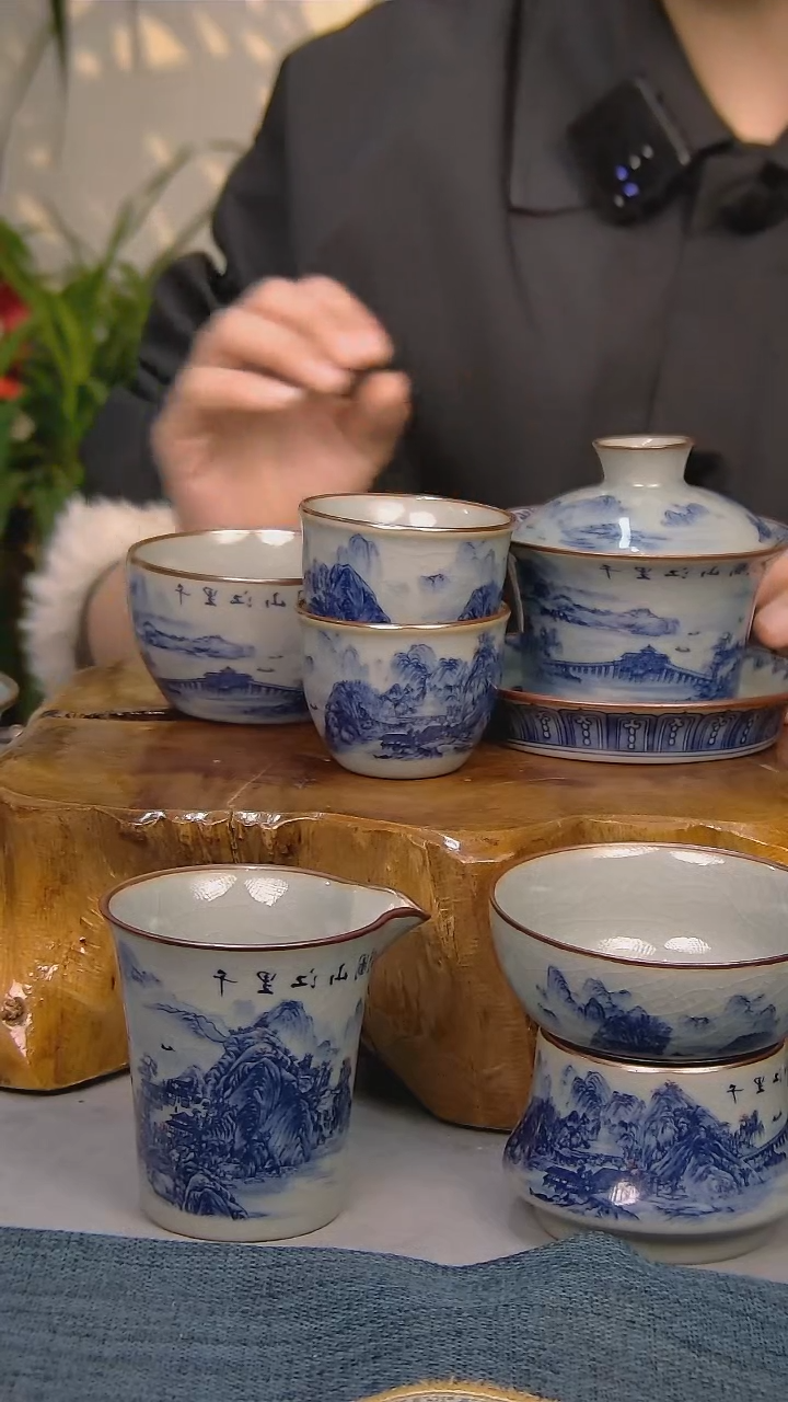 【闪购商品】简装家用款6件套 陶瓷家用茶具系列