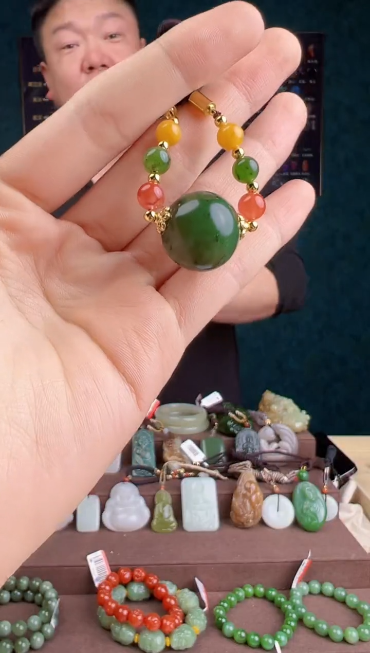 【闪购商品】和田玉颈饰未镶嵌ZZ 拍一发一 多样性发货
