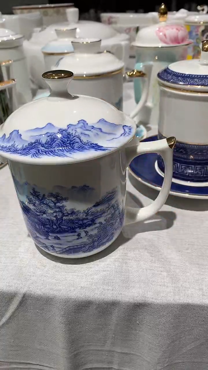 茶漏杯隆达骨质瓷