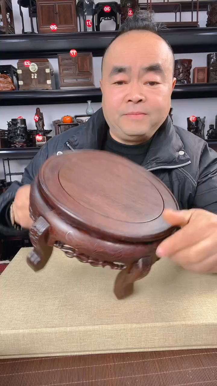 【闪购商品】木老李红木工艺品瑕疵592