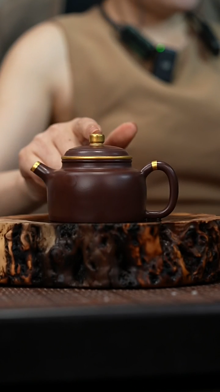 茶壶紫砂宜兴岁颐传砂原矿全手12
