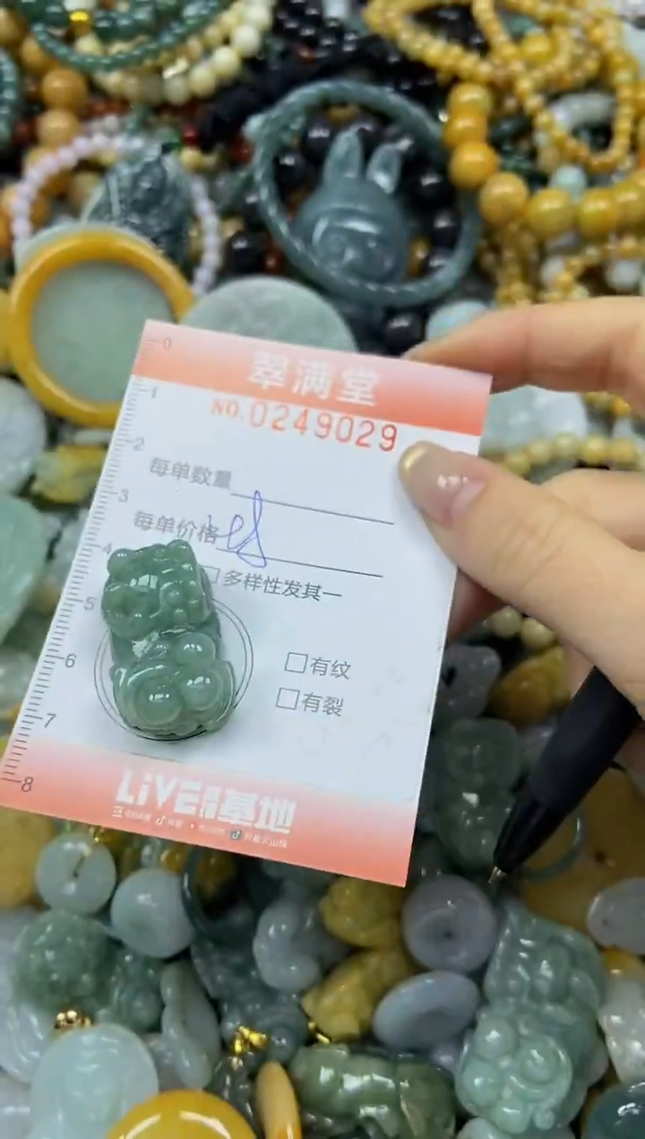 未镶嵌挂件翡翠闪购0249029