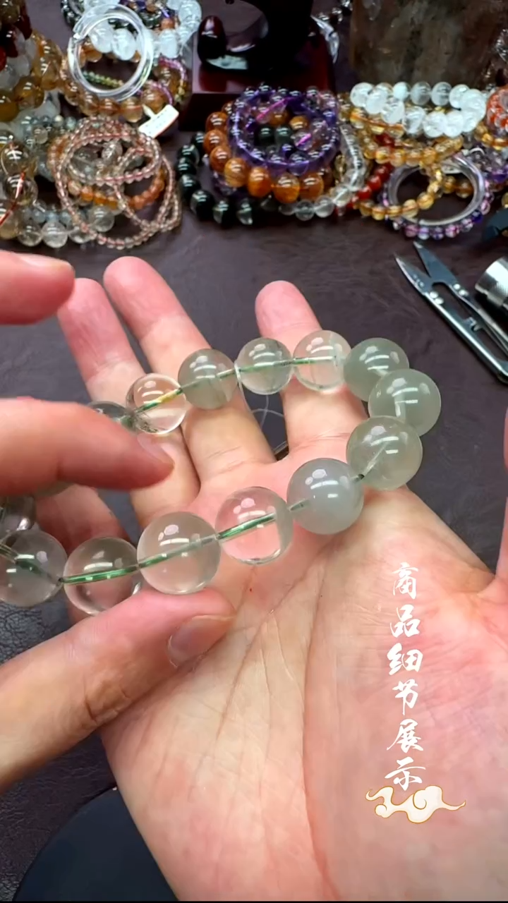 未镶嵌手链水晶25多样性发一